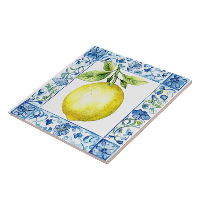 Lemon Mediterranean Tiles (Side)