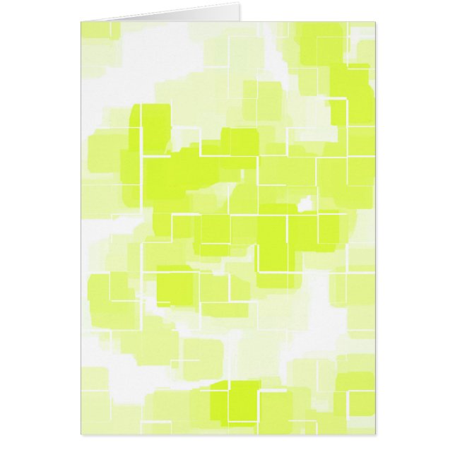 "Lemon Meringue" Geometric Art (Front)