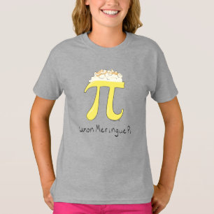 Lemon Meringue Pi Cute Math Kid's Girl's T-Shirt