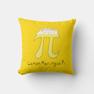 Lemon Meringue Pi Mignon Math Pi Day Coussin