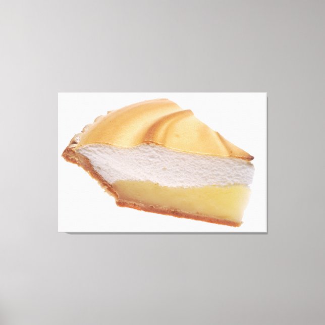 Lemon Meringue Pie Canvas Print (Front)