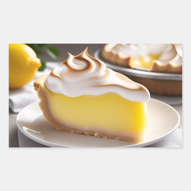Lemon Meringue Pie Sticker (Front)