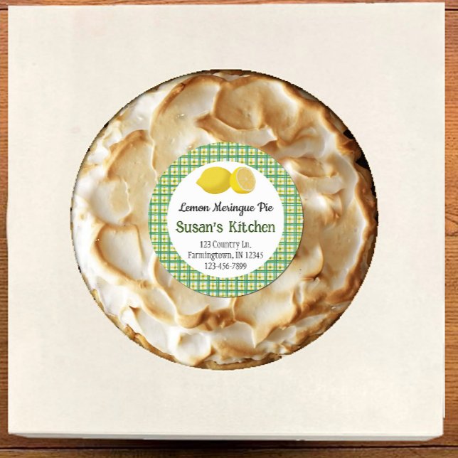 Lemon Meringue Pie Sticker (Creator Uploaded)