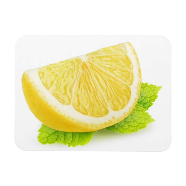 Lemon & mint magnet (Horizontal)
