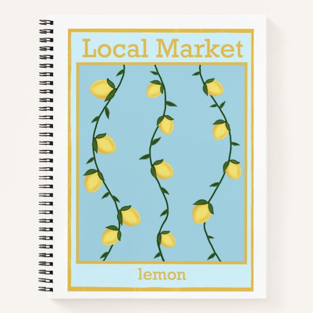 Lemon Notebook (Front)