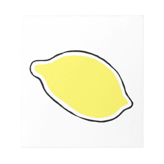 Lemon Notepad (Front)