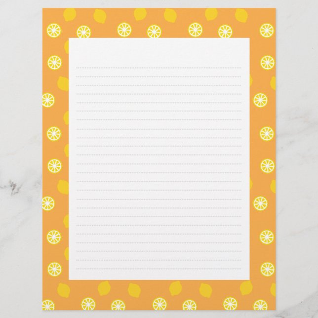 lemon orange letterhead (Front)