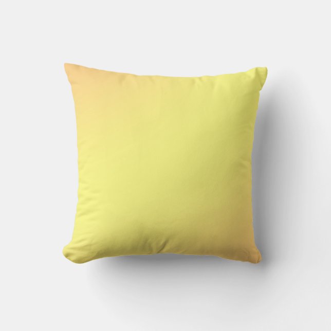 Lemon Orange Texture Color, Throw Pillow (Front)