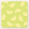 Lemon paper coasters