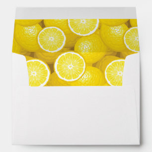 Lemon Pattern 2 Envelopes