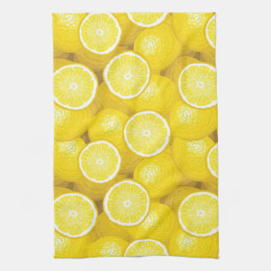 Lemon Pattern 2 Kitchen Towel