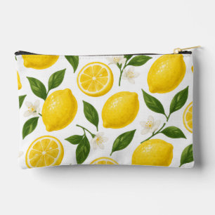 Lemon Pattern Accessory Pouch