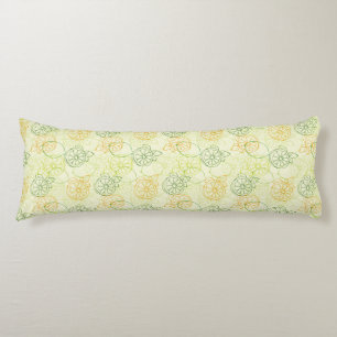 Lemon Pattern Body Pillow