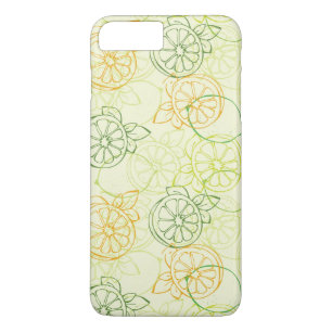Lemon Pattern iPhone 8 Plus/7 Plus Case