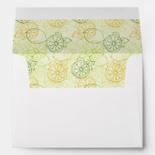 Lemon Pattern Envelope