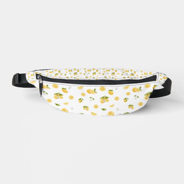 Lemon Pattern Fanny Pack (Front)