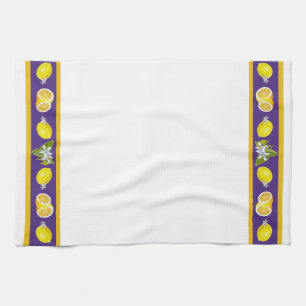 Lemon Pattern I Kitchen Towel