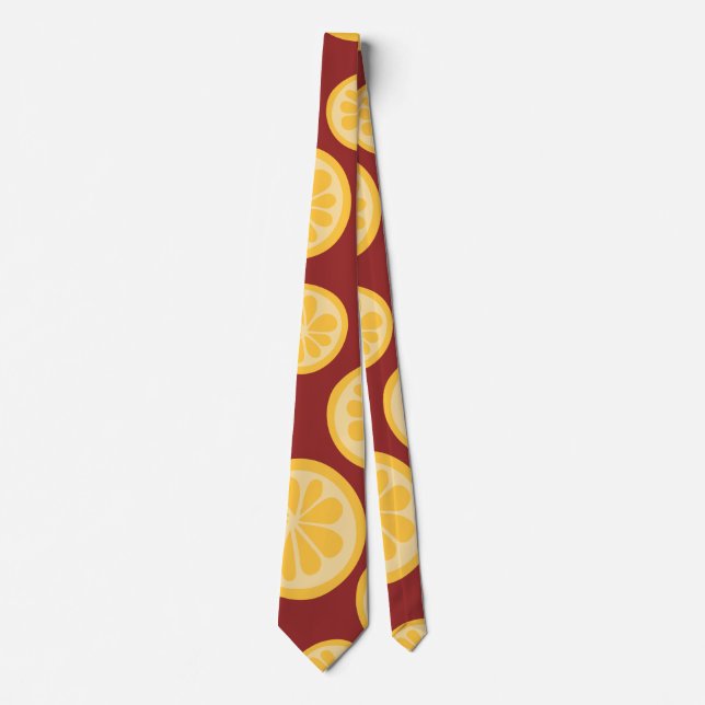 Lemon pattern tie (Front)