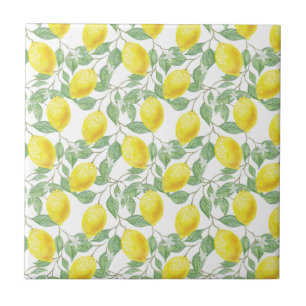 Lemon Pattern Tile