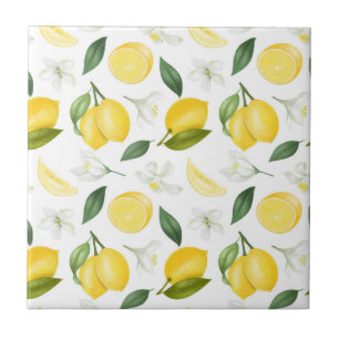 Lemon Pattern Tile