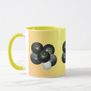 Lemon Pech Lawn Bowls, Coffee Mug