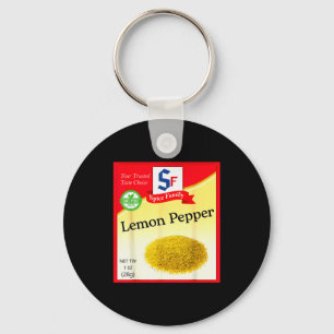 Lemon Pepper Condiment Costume Holiday Sce Costume Keychain