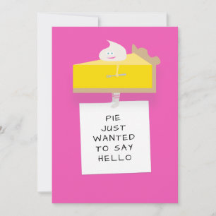 Lemon Pie Hello Card