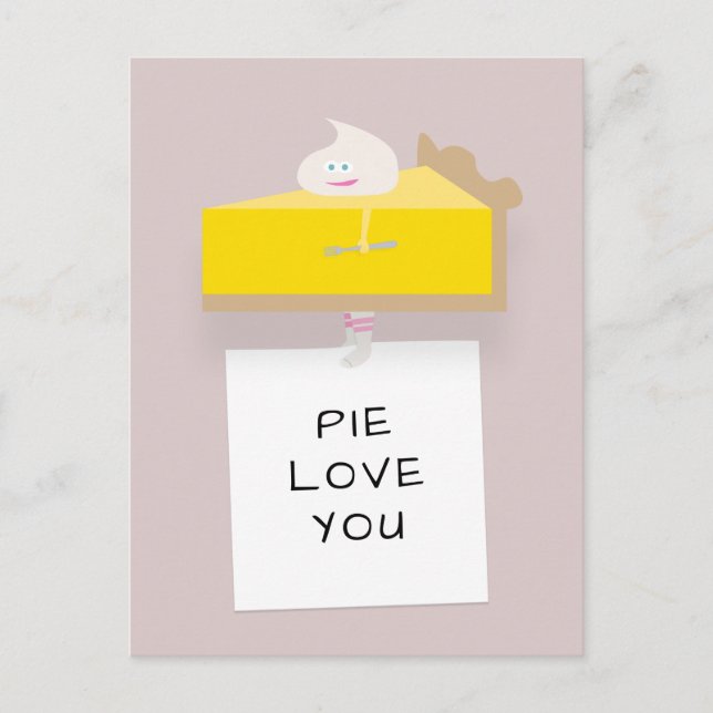 Lemon Pie Postcard (Front)