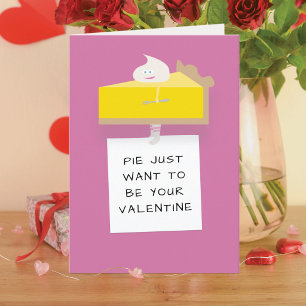 Lemon Pie Valentine Card