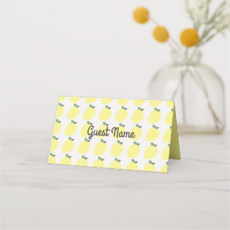 Lemon Place Cards 1 [Personalized]
