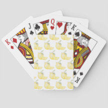 Lemon Playing Cards