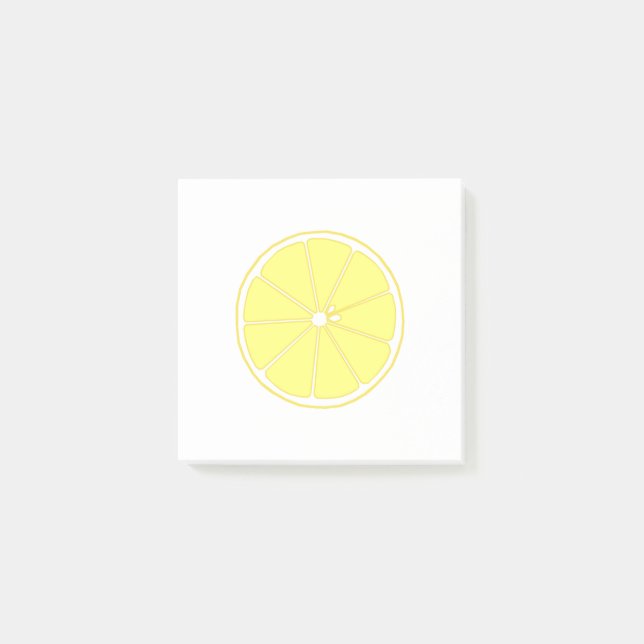 lemon post-it notes (Front)