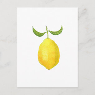 Lemon Postcard