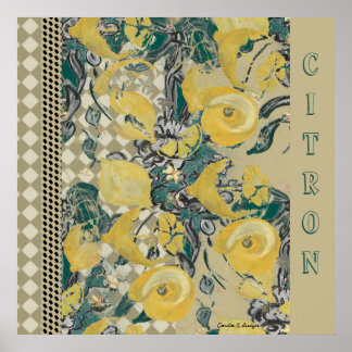 Lemon Poster