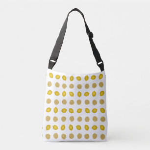 Lemon Print  Crossbody Bag