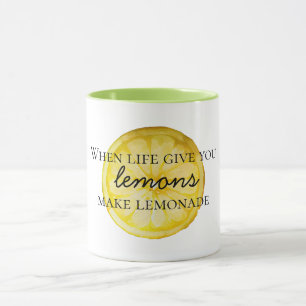 Lemon Quote Mug