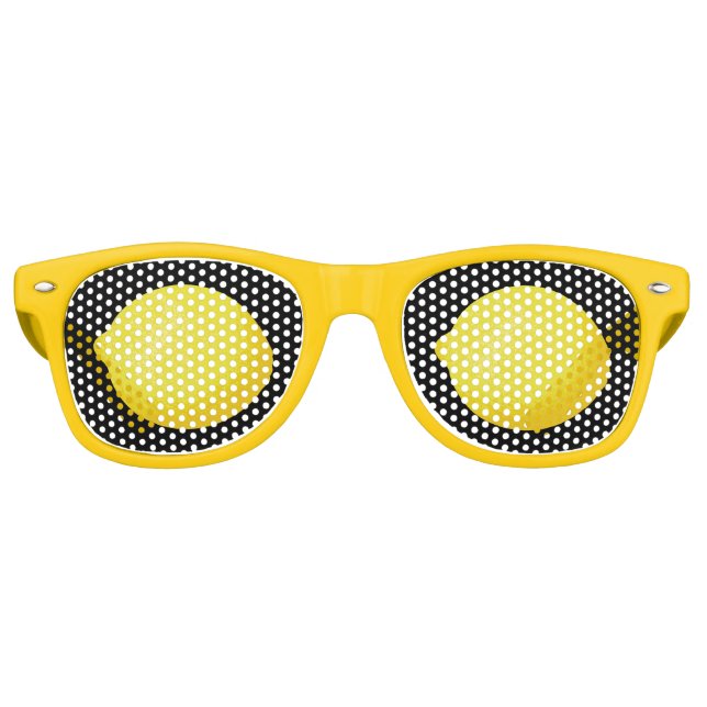 Lemon Retro Sunglasses (Front)