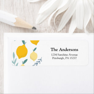 Lemon Return Address