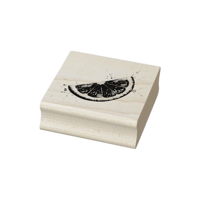 Lemon Rubber Stamp (Stamp)