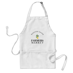 Lemon Season   Farmers Market Custom City Standard Apron