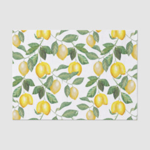 Lemon Season Patterned Tissue Paper