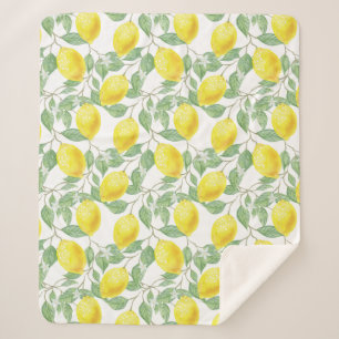 Lemon Sherpa Blanket
