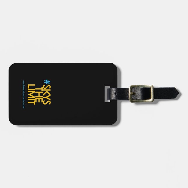 Lemon Sky Studios Basic Luggage Tag (Front Horizontal)