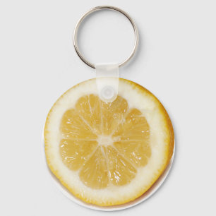 Lemon Slice Keychain