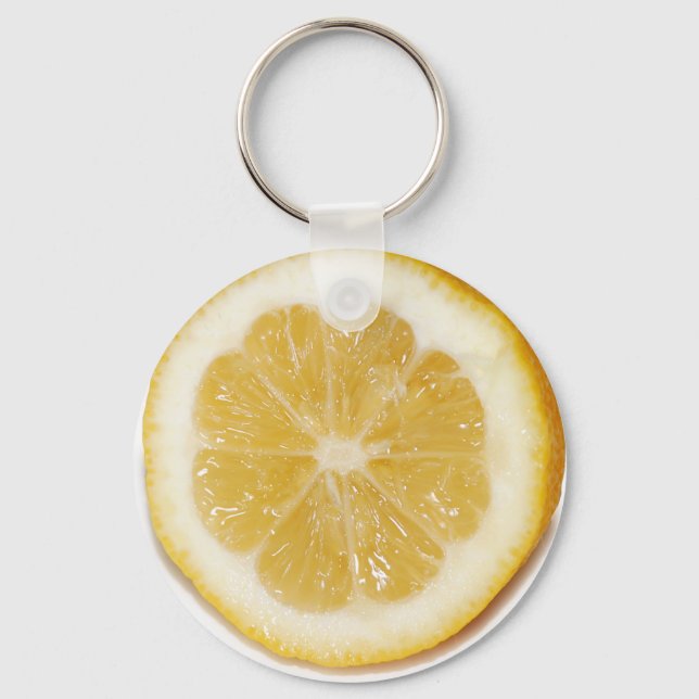 Lemon Slice Keychain (Front)