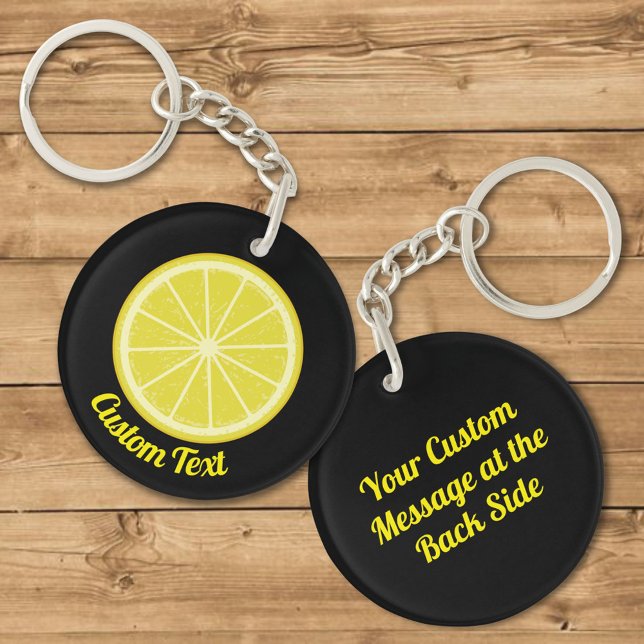 Lemon Slice Keychain (Creator Uploaded)