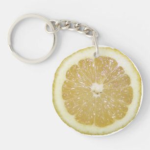Lemon Slice Keychain