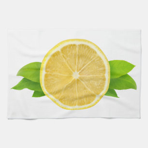 Lemon slice kitchen towel