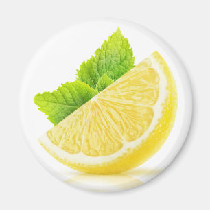 Lemon slice magnet