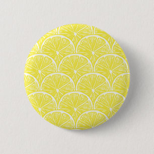 Lemon slices 2 inch round button